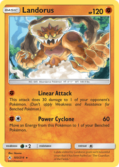 Landorus 103 — Unbroken Bonds