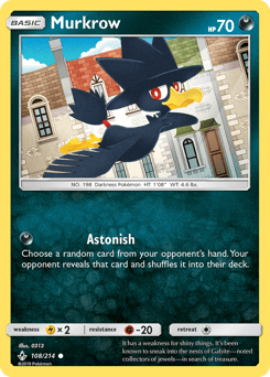 Murkrow 108/214 — Elos Inquebráveis