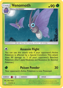 Venomoth 11/214 — Elos Inquebráveis