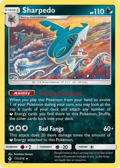Sharpedo 111 — Unbroken Bonds