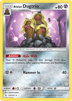Alolan Dugtrio 122 — Unbroken Bonds