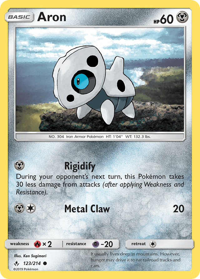 Carta Aron 123/214 do set Unbroken Bonds — Pokémon TCG | Bynx
