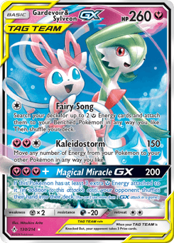 Gardevoir & Sylveon-GX 130 — Unbroken Bonds