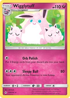 Wigglytuff 135 — Unbroken Bonds