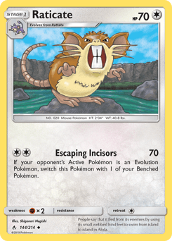 Raticate 144/214 — Elos Inquebráveis