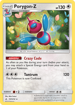 Porygon-Z 157 — Unbroken Bonds