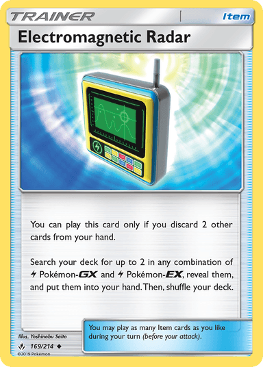 Carta Electromagnetic Radar 169/214 do set Unbroken Bonds — Pokémon TCG | Bynx