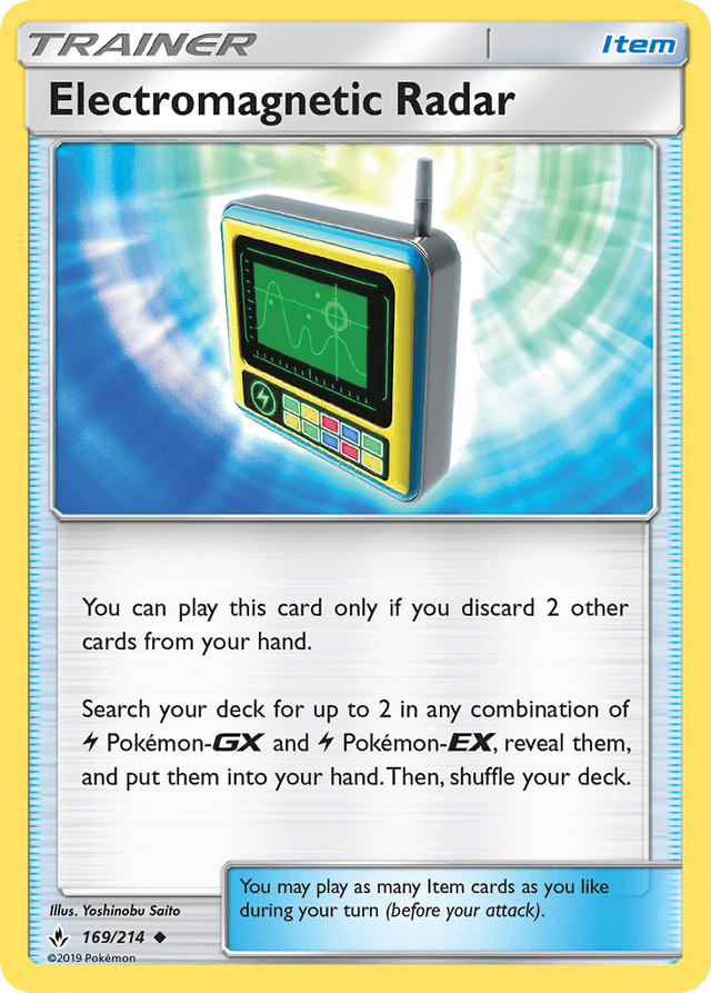 Carta Electromagnetic Radar 169/214 do set Unbroken Bonds — Pokémon TCG | Bynx