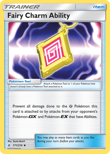 Carta Fairy Charm Ability 171/214 do set Unbroken Bonds — Pokémon TCG | Bynx