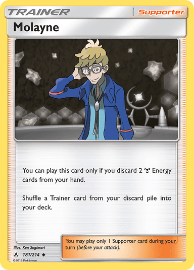 Carta Molayne 181/214 do set Unbroken Bonds — Pokémon TCG | Bynx