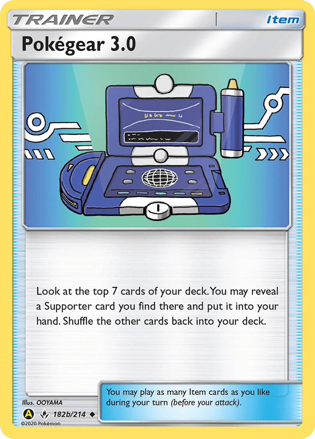 Carta Pokégear 3.0 182b/214 do set Unbroken Bonds — Pokémon TCG | Bynx