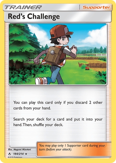 Carta Red's Challenge 184/214 do set Unbroken Bonds — Pokémon TCG | Bynx