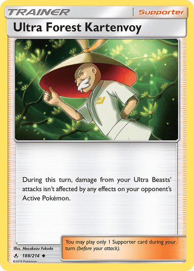 Carta Ultra Forest Kartenvoy 188/214 do set Unbroken Bonds — Pokémon TCG | Bynx