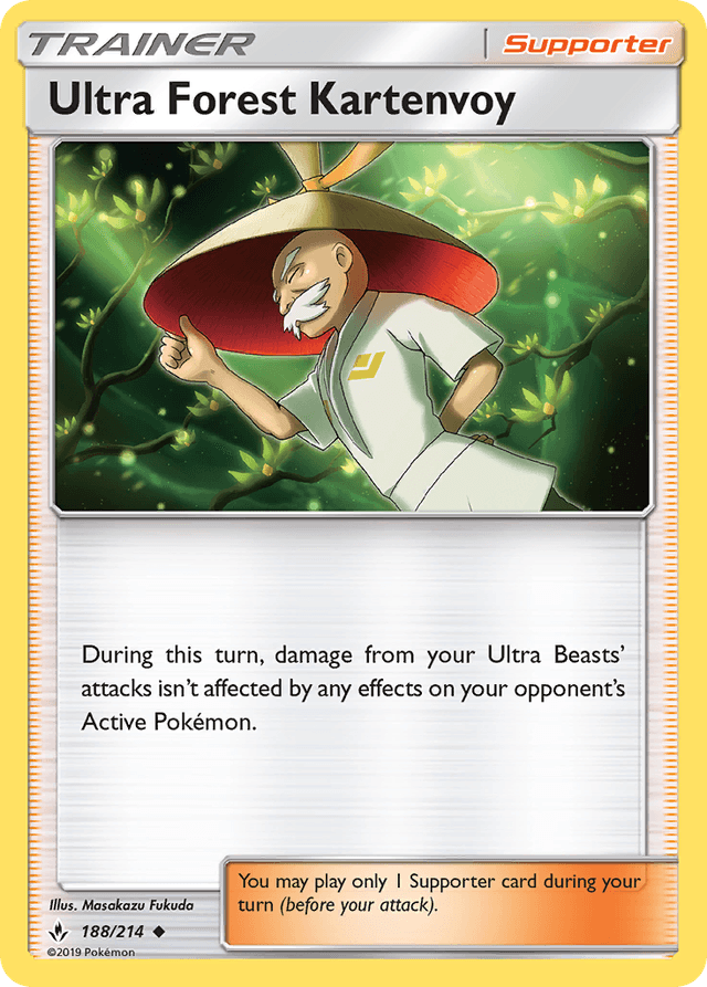 Carta Ultra Forest Kartenvoy 188/214 do set Unbroken Bonds — Pokémon TCG | Bynx