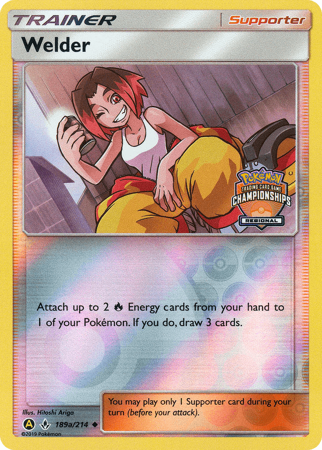 Carta Welder 189a/214 do set Unbroken Bonds — Pokémon TCG | Bynx