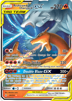 Reshiram & Charizard-GX 20 — Unbroken Bonds