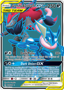 Greninja & Zoroark-GX 200 — Unbroken Bonds