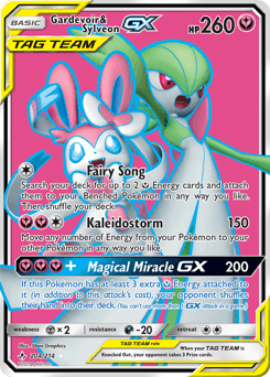 Gardevoir & Sylveon-GX 204 — Unbroken Bonds