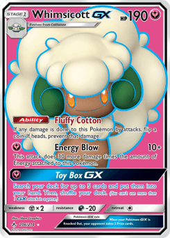 Whimsicott-GX 206 — Unbroken Bonds