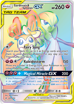Gardevoir & Sylveon-GX 225 — Unbroken Bonds
