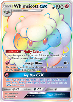 Whimsicott-GX 226 — Unbroken Bonds