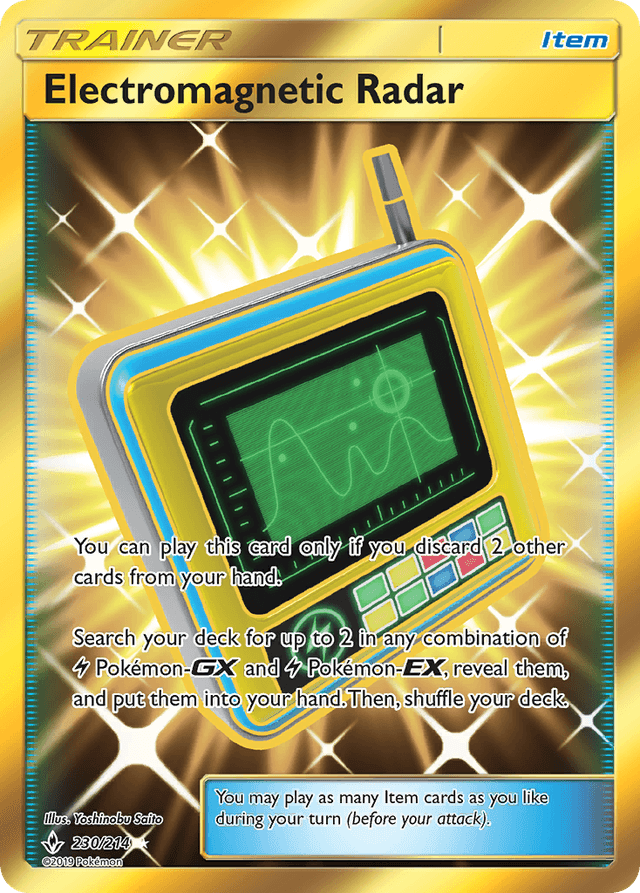 Carta Electromagnetic Radar 230/214 do set Unbroken Bonds — Pokémon TCG | Bynx