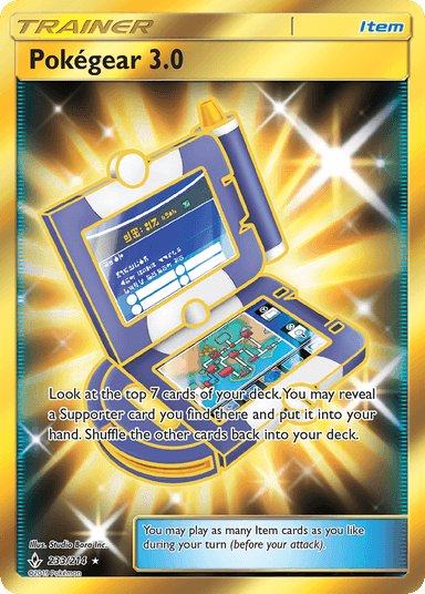 Carta Pokégear 3.0 233/214 do set Unbroken Bonds — Pokémon TCG | Bynx