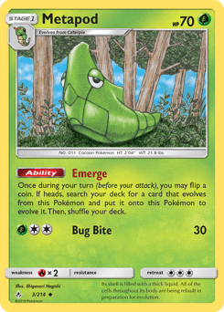 Metapod 3/214 — Elos Inquebráveis