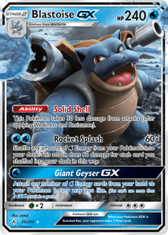 Blastoise-GX 35 — Unbroken Bonds