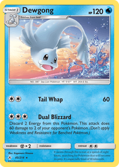 Dewgong 45 — Unbroken Bonds