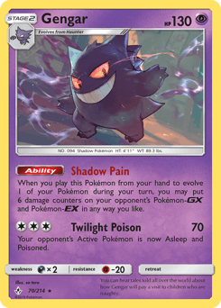 Gengar 70 — Unbroken Bonds
