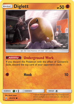 Diglett 85/214 — Elos Inquebráveis