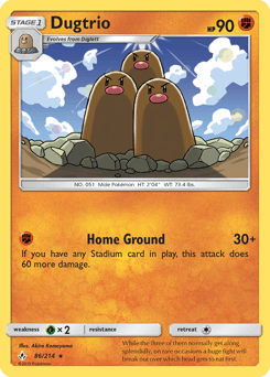 Dugtrio 86 — Unbroken Bonds