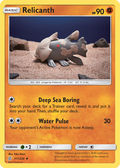 Relicanth 111/236 — Sintonia Mental