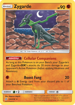 Zygarde 124/236 — Sintonia Mental
