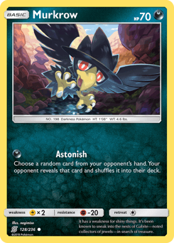 Murkrow 128/236 — Sintonia Mental
