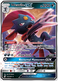 Weavile-GX 132/236 — Sintonia Mental