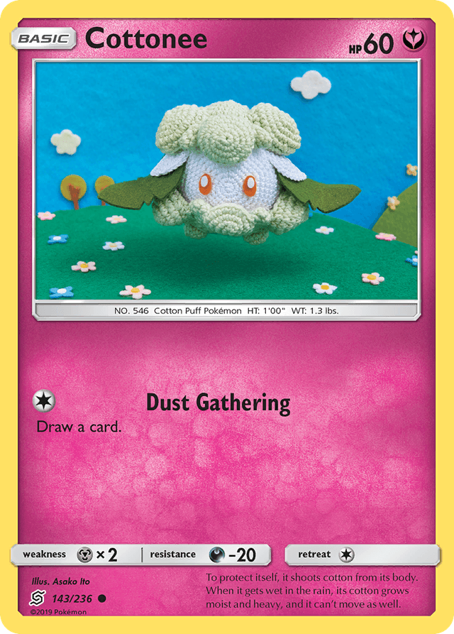 Carta Cottonee 143/236 do set Unified Minds — Pokémon TCG | Bynx