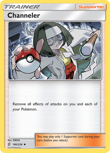 Carta Channeler 190/236 do set Unified Minds — Pokémon TCG | Bynx