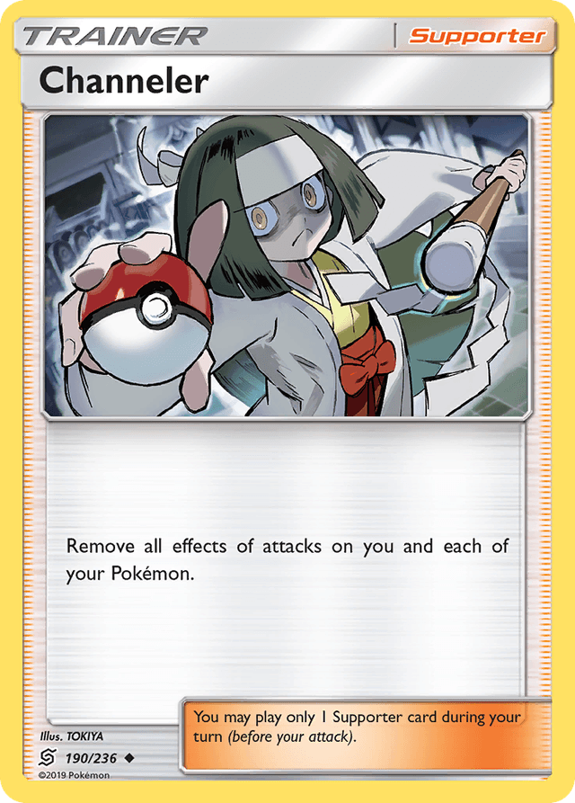 Carta Channeler 190/236 do set Unified Minds — Pokémon TCG | Bynx