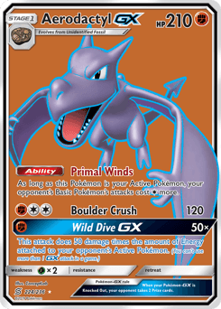 Aerodactyl-GX 224 — Unified Minds