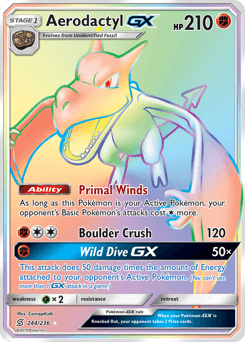 Aerodactyl-GX 244 — Unified Minds