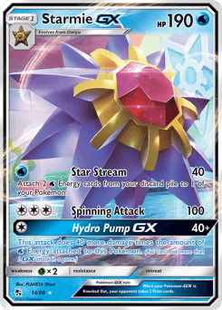 Starmie-GX 14 — Hidden Fates
