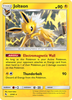 Jolteon 23 — Hidden Fates