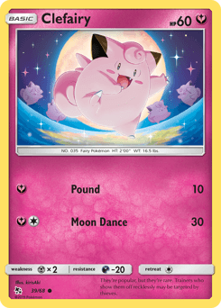 Clefairy 39/68 — Destinos Ocultos
