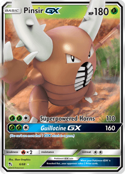 Pinsir-GX 6 — Hidden Fates