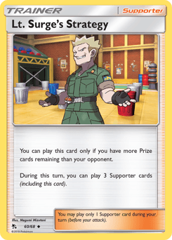 Lt. Surge's Strategy 60/68 — Destinos Ocultos