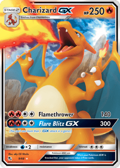 Charizard-GX 9 — Hidden Fates
