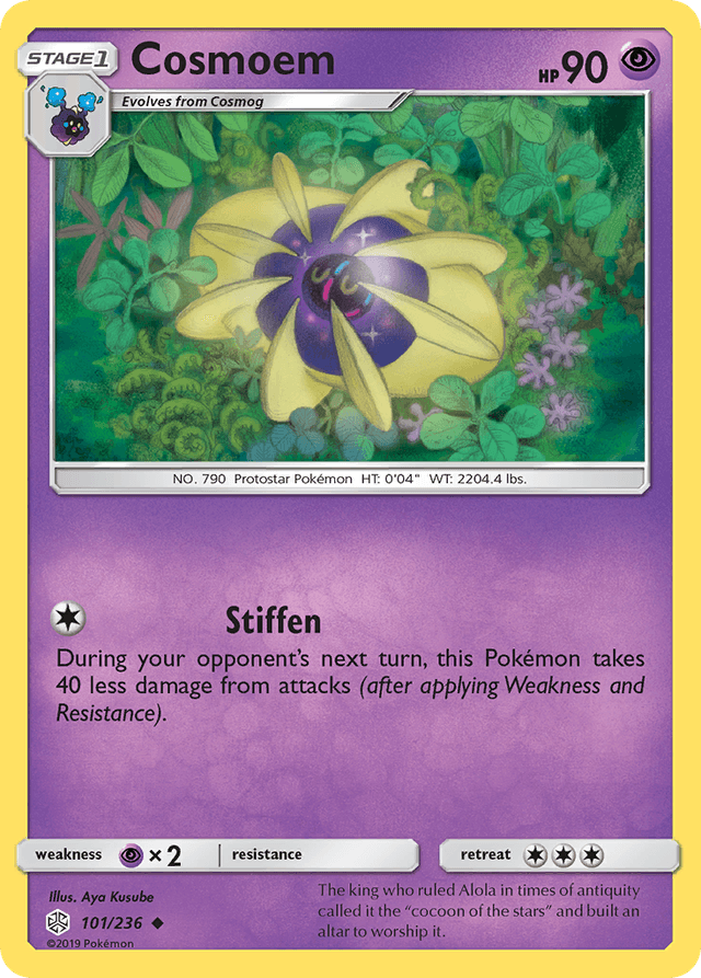 Carta Cosmoem 101/236 do set Cosmic Eclipse — Pokémon TCG | Bynx