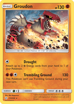 Groudon 113 — Cosmic Eclipse